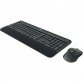 Kit mouse tastatura Logitech MK545 Advanced Wireless Combo, USB Logitech Unifying receiver, Negru